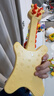 费雪（Fisher-Price）尤克里里 宝宝早教音乐启蒙弹奏乐器儿童玩具长颈鹿F6633 实拍图