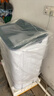 小鸭洗衣机半自动双桶双缸家用大容量小型租房宿舍波轮脱水甩干两用双杠省电老式强动力易操作以旧换新 18.5公斤 双缸 洗12+脱6.5 玻璃面板终身联保 青 实拍图