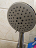 四季沐歌（MICOE）增压淋浴花洒喷头套装 浴室大面板淋浴头电镀手持花洒三件装HS122 实拍图