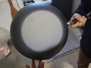 RIVER LIGHT日本极牌精铁炒锅无涂层铁锅30cm炒菜锅燃气电磁炉通用【京东限定 实拍图