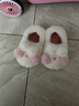 巴拉巴拉儿童棉拖鞋男女童宝宝2025家居鞋子包跟秋冬棉鞋动物208425141227 实拍图