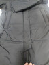 波司登（BOSIDENG）冬季羽绒服女士宽松舒适中长款时尚休闲加厚连帽百搭外套 黑色8056 3XL 185/104A 体重约150-170斤 实拍图