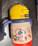 babycare儿童水杯6个月以上宝宝霸王龙不锈钢保温杯上学450ml-新旧款混发 实拍图