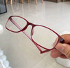 夕阳红老花镜女防蓝光大框优雅女士轻便舒适老人高清老花镜E9004R 150度 实拍图