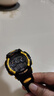 正港（ZGO）电子手表男学生男孩防水夜光运动手表男童生日礼物 305黑黄 实拍图