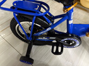 凤凰（Phoenix）儿童自行车宝宝脚踏车儿童折叠自行车3-8岁童车  陆寻 蓝色 14寸 实拍图