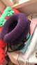 鱼跃（Yuwell）颈椎牵引器B型家用充气护颈椎托颈托舒适贴合颈部(BII型)紫色2层 实拍图