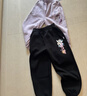 小马宝莉女童裤子秋冬款儿童加绒长裤女孩舒适保暖运动裤卫裤 黑 120 实拍图