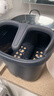 荣事达泡脚桶过小腿洗脚盆恒温加热自动按摩2025泡脚足浴盆养生足浴桶按摩一体机老年长辈2026新年礼物 触控数码显示【漏电保护+可拆洗按摩盘+蓝光抑菌】 【下单送泡脚药包30袋】 实拍图