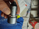 pissa车载充电器手机超级快充头车充点烟器转换插头转接头 数显快充监测款月光银提速300% 实拍图