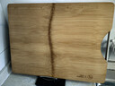 炊大皇天然整竹菜板砧板加厚非拼接防滑切菜板40*30*2.5cm 实拍图