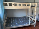 金柏栎 实木床 上下铺 小孩床 实木双人高低床母子床组合 双层床上下床 店长推荐 爬梯床+上下床垫 上115下135长200 实拍图