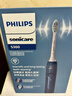 飞利浦（PHILIPS）【肖战推荐】声波电动牙刷钻石3系 年货节礼物 情人节情侣款送男生女友 微泡水流HX5181/02星云蓝 实拍图