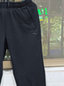 安踏（ANTA）运动裤男士加绒卫裤秋冬季加厚保暖跑步长裤子休闲裤直筒针织裤 【加绒-升级挺括版-直筒】黑色7307-1 M 实拍图
