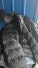 鸭鸭（YAYA）儿童轻薄羽绒服短款小童中大童连帽男女童2023秋冬洋气童装外套 黑色 140 实拍图
