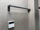 卡贝（cobbe）卫生间太空铝毛巾杆单杆免打孔浴室收纳挂件厕所卫浴置物架浴巾架 实拍图
