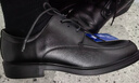 回力官方皮鞋男秋冬季黑色软底正装商务休闲鞋子 2607 黑色 41 实拍图