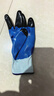 星工 丁腈手套劳保 浸胶涂胶防滑耐磨防油 涂指涂掌蓝色 60付XGS-J3 实拍图