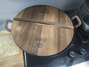 王源吉铁锅炒锅铸铁锅双耳苏锅王老式家用圆底无涂层龟纹大肚炒锅36cm 实拍图