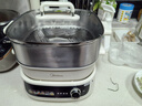 美的（Midea）电蒸锅电火锅电煮锅电炒锅多用途锅蒸包子锅电热锅蒸蛋锅加厚不锈钢智能彩屏多功能锅MZ-ZGC282866 实拍图