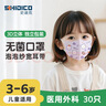 史迪克（SHIDICO）儿童医用外科口罩3-6岁幼儿宝宝独立包装灭菌级小熊30只 实拍图