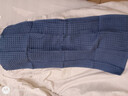 京东京造 轻柔速干华夫格毛巾 纯棉A类不掉毛吸水长绒棉洗脸巾 单条 蓝色 实拍图