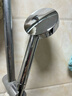 九牧（JOMOO）花洒喷头浴室增压出水手持花洒头 【三功能】S260033-2B01-1 实拍图