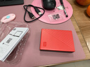 西部数据（WD）移动硬盘6TB USB3.0 My Passport随行版2.5英寸 红 机械硬盘 笔记本电脑外接 大容量加密 家庭存储 实拍图