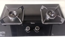 美的（Midea）【液化气/煤气罐 】燃气灶双灶具 家用5.0kW台嵌两用 高热效 可调节底盘 Q325-M 实拍图