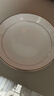 瓷秀源唐山骨瓷盘子菜盘家用餐具组合陶瓷简约深盘饭盘套装金边碟子餐盘 饭盘6个装 6英寸 实拍图