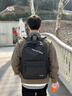 特步双肩包男女大容量休闲背包轻便通勤电脑包百搭旅行包大学生书包 实拍图