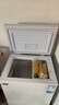 荣事达（Royalstar）小冰柜家用小型冷冻保鲜迷你冷藏商用卧式冷柜单用储母乳柜节能省电 【一级节能 全国联保】单温 106L 实拍图