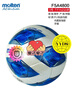 摩腾molten足球5号标准比赛球FIFA公认手缝足球F5A4800 实拍图