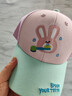 巴拉巴拉儿童帽子男女童棒球帽抗UV遮阳撞色卡通舒适时尚户外208925160210 实拍图