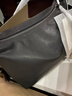 裘真新年礼物【明星推荐】经典hobo包植鞣牛皮腋下通勤休闲饺子女包 黑色-小号 小包/大包 实拍图