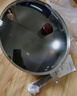 九阳（Joyoung）炒锅铁锅健康无涂层精铁家用炒菜锅不易生锈炉灶通用32cm带盖C121 实拍图