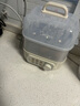 美的（Midea）电蒸锅 煮蛋器蒸蛋器 多功能家用迷你双层多用电蒸锅智能防干烧 煮鸡蛋器 双层 【透明可视 蛋熟度可选】ZDE2015 实拍图