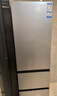 海尔（Haier）「真省电」310L三门冰箱黑金净化一级能效风冷无霜BCD-310WGHD3E7WV(银)国家补贴 实拍图