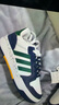 adidas ENTRAP美式校园风运动少年感复古篮球风板鞋男女阿迪达斯   白色/绿色/蓝色   40 实拍图