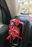 哈天雷【次日达】小风扇车载香水出风口汽车香氛内饰品财神摆件装饰香薰 摇头款【红色猩球飞侠】2香片 10g 实拍图