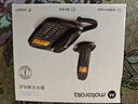 摩托罗拉（Motorola）数字无绳电话机 无线座机 子母机一拖一 办公家用 内线对讲 大屏幕清晰免提固话套装CL101C(黑色) 实拍图