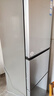 海尔（Haier）「真省电」251L三门小冰箱黑金净化一级能效风冷无霜星辉银BCD-251WGHC3E7WV(银)国家补贴 实拍图
