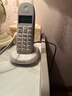 摩托罗拉（Motorola）数字无绳电话机 无线座机 子母机一拖一 办公家用 中文显示 双免提套装CL101C(白色) 实拍图