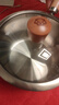 双枪（Suncha）316L不锈钢小奶锅辅食锅汤锅泡面蒸锅燃气电磁炉18cm带盖 实拍图