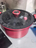 苏泊尔（SUPOR）抗菌微压汤锅不粘焖煮锅微压锅煮粥炖菜锅大汤锅燃气灶电磁炉通用 直径 2-4人适用 可随时开盖 22cm 实拍图