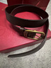 金利来（Goldlion）皮带女士真皮针扣牛皮复古潮流腰带女牛仔百搭ins风2025新款裤带 咖啡色【官方授权-假一罚十】 110cm 实拍图