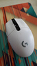 罗技（G）G304 LIGHTSPEED无线鼠标 游戏鼠标 轻质便携 绝地求生FPS鼠标英雄联盟LOL吃鸡 生日礼物 白色 实拍图