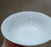 富玉景德镇陶瓷碗中式高档餐具纯素玲珑盘子家用菜盘散件送礼礼物 玉牡丹 7寸面碗（拍5发6） 实拍图