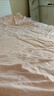 洁丽雅（Grace）四件套 加厚小清新ins风床上用品双人 初夏-桔 被套200*230cm 实拍图