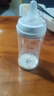 贝亲（Pigeon）玻璃奶瓶宽口径防胀气240ml L号奶嘴 6月+ AA188  实拍图